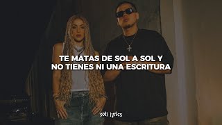 Shakira, Fuerza Regida - El Jefe [letra/lyrics]