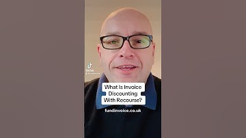 ❓What is invoice discounting with recourse? This video explains #fundinvoice #invoicediscounting
