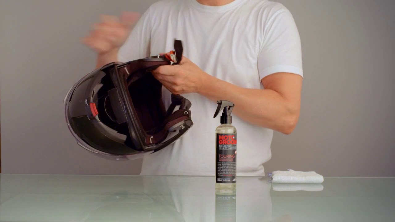 How to disinfect your helmet YouTube