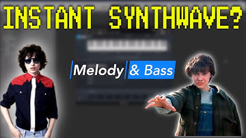 Scaler 2.2 Melody and Bass Quick View | Making a Synthwave Track in Logic Pro X