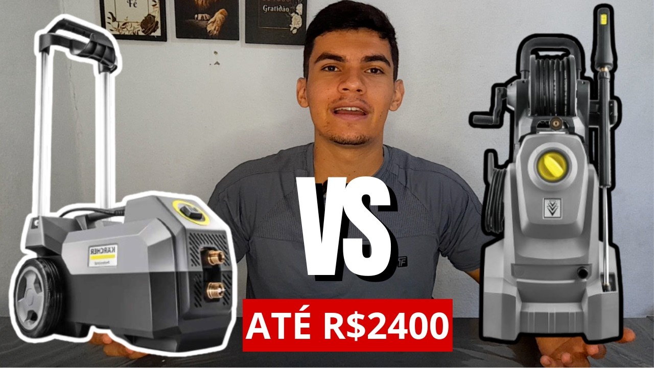 Qual Comprar? Karcher HD 585 ou Karcher HD 4/10X | Lavadora Alta Pressão Profissional Até R$2400