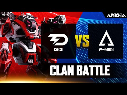 DKG vs A-MEN: CLAN BATTLE: Best of 5 in CPC - 5v5 - 2v2 🔥| Mech Arena
