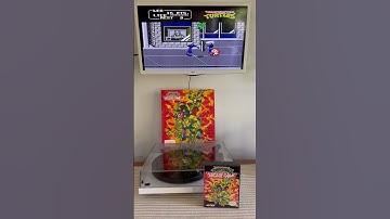 TMNT II: The Arcade Game [NES] Stage 2: The Sewers #shorts #tmnt #nes #90s #retrogaming #vinyl
