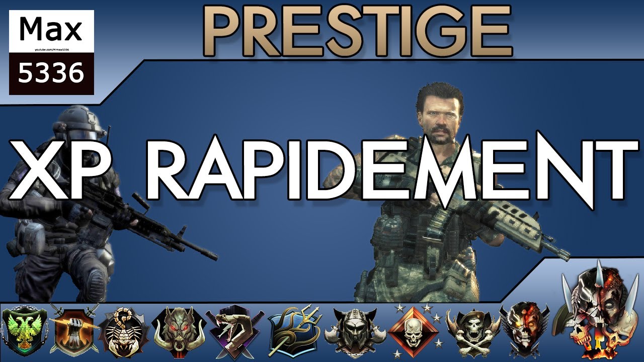 comment monter de prestige black ops 2