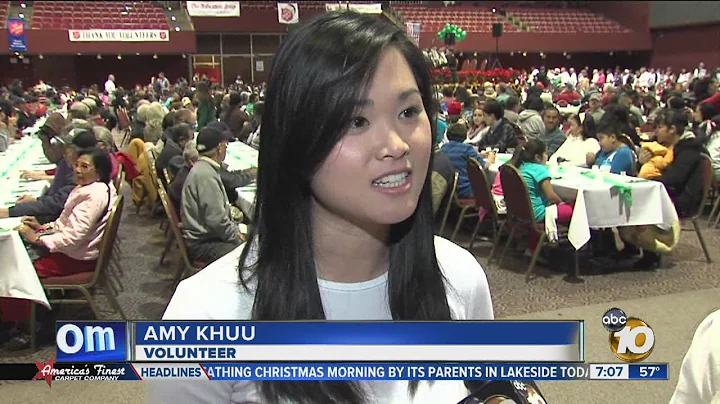 Salvation Army volunteers serve nearly 2,000 people Christmas Day meal