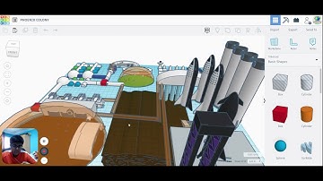 MY VIRTUAL WORLD !! Explaining my Mars Habitat that I created in TinkerCAD Phoenix Colony ON MARS !!