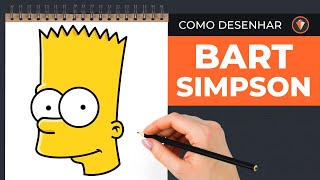 COMO DESENHAR BART SIMPSONS - PASSO A PASSO ( Fácil e Rápido ) how to draw  Bart Simpsons 