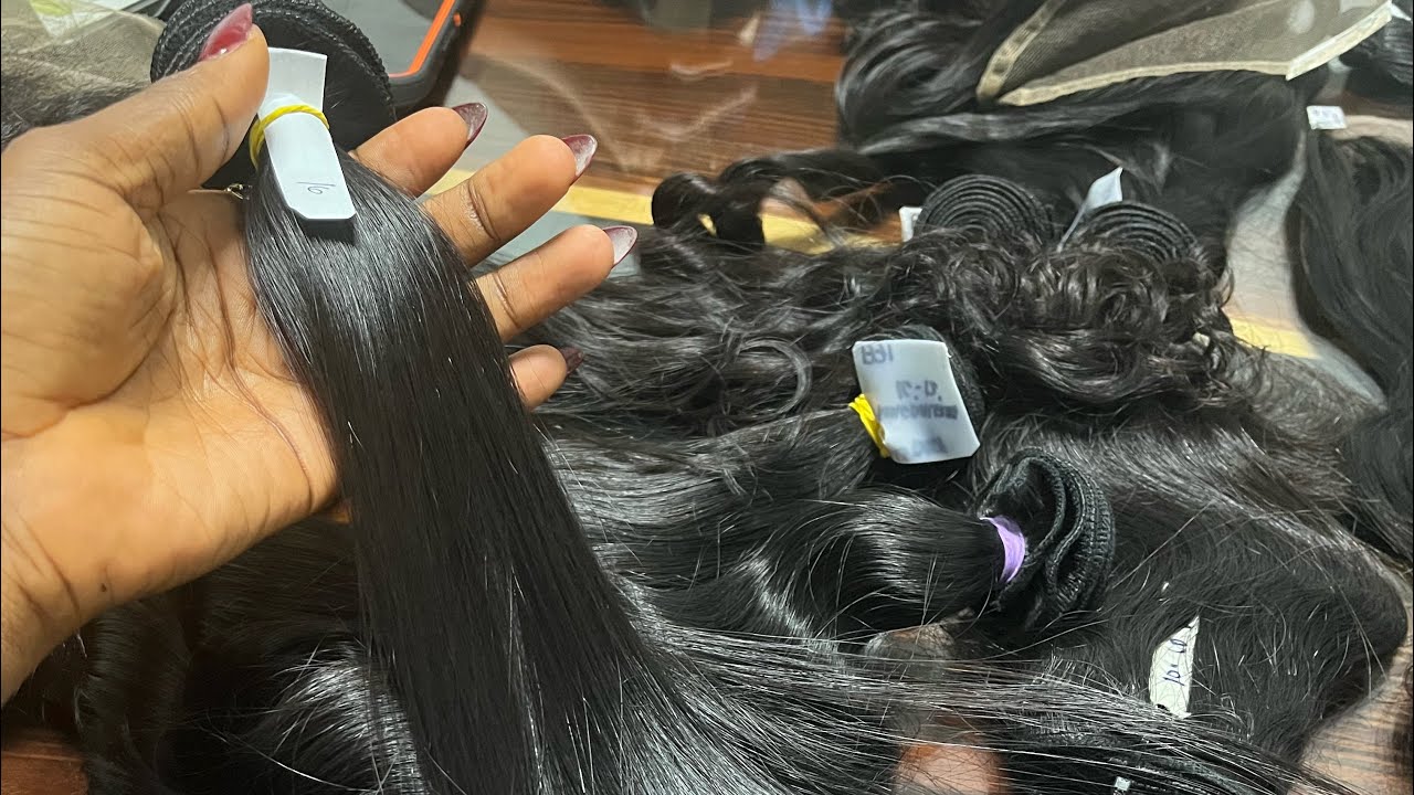 Live in Filipino hair factory