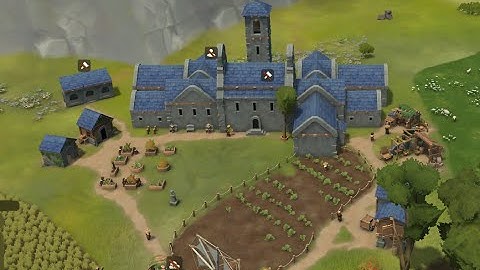 Foundation - Ep. 5 Making our Monastery Pretty and Really Expanding our Town