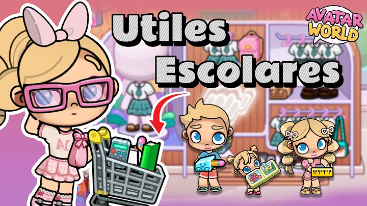 The Barbie family buys school supplies at Avatar World! #avatarworld #barbie