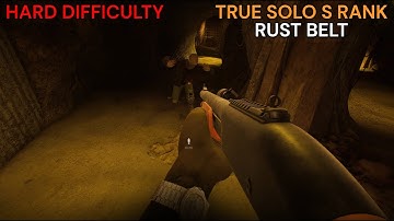 Ready or Not Rust Belt Hard Difficulty True Solo S Rank NO DAMAGE