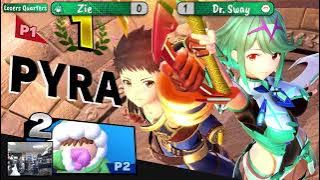 Zie (Pyra/Mythra) vs Dr.Sway (Ice Climbers) - Losers Quarter-Final - The Laffy Invitational 3