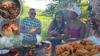 England guest first time in Jamaica | how I made coconut dumpling famous | even white people love it