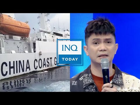 PH summons Chinese envoy over water cannon attack; Vhong Navarro grateful for justice | INQToday