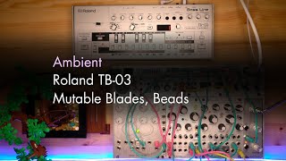 Roland TB-03, Mutable Blades, Beads | Ambient