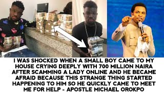 HOW A SMALL BOY CAME TO MY HOUSE CRYING WITH 700 MILLION NAIRA AFTER SCAMMING A LADY ONLINE-APT MIKE