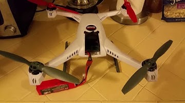 Blade 350 qx2 red light flashing and beeping FIX!