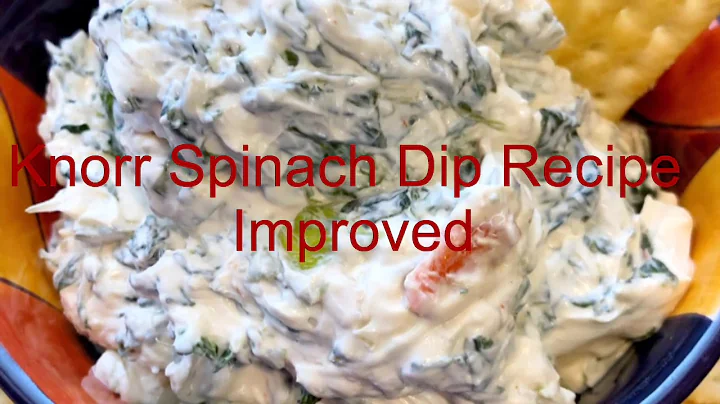 Knorr Spinach Dip Recipe Improved