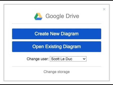 Creating Saving and Google Sharing a Drawio File