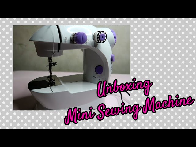 How to Operate a Mini Sewing Machine - Tutorial 