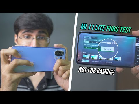 Mi 11 Lite PUBG BGMI 60 FPS Gameplay Test🔥 NOT For Gaming!
