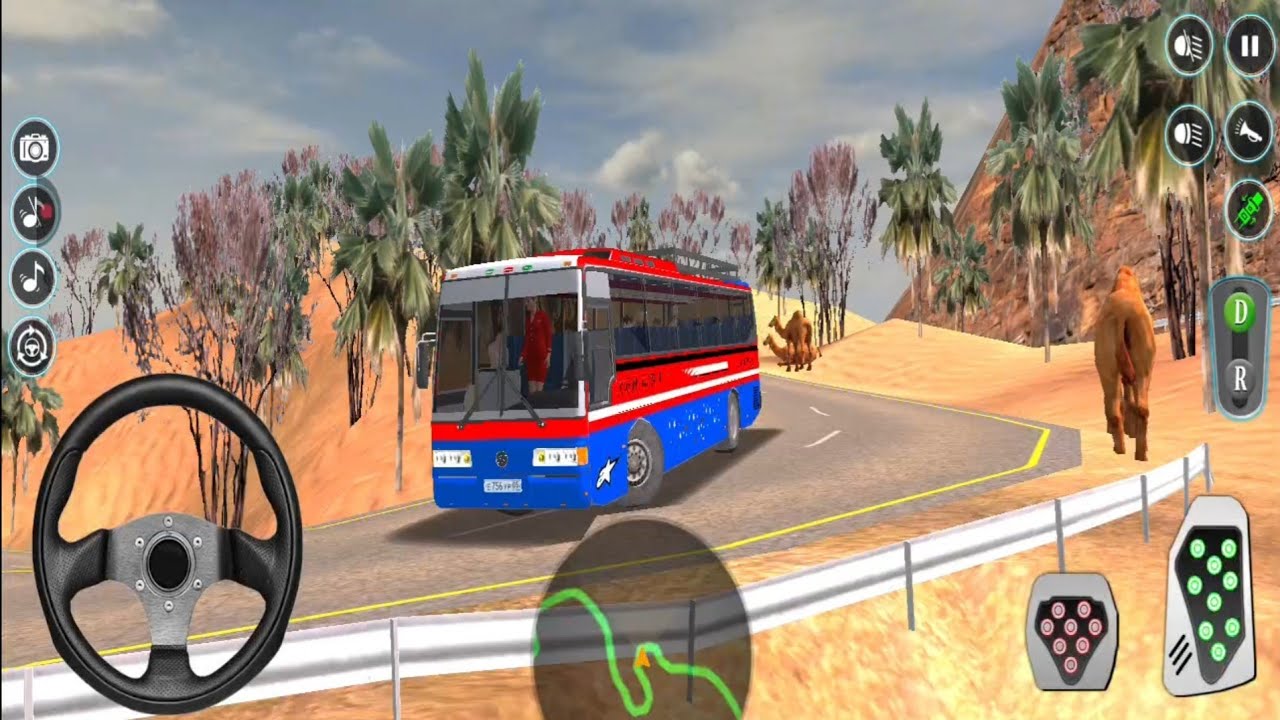 Ultimate Off-Road Bus Driving Experience | Realistic USA Mountain Roads