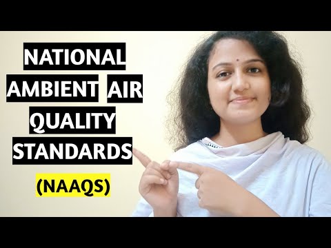 What Are The National Ambient Air Quality Standards Naaqs