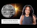 New Moon April 8th - ALL SIGNS HOROSCOPE - Aries Eclipse 2024