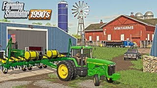 IT'S THE 1990'S | MAJOR EQUIPMENT PURCHASE (1990s ROLEPLAY) FARMING SIMULATOR 19