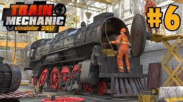 Train Mechanic Simulator 2017 - Walkthrough - Part 6 - Diesel | Job Order Number 6 (PC HD) [1080p]