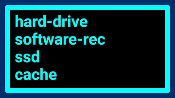 How can I use my small SSD as a cache for a larger hard disk?