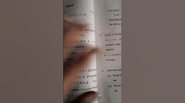 M.SC maths second semester first paper Algebra -2