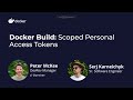 Docker Build: Using Scoped Personal Access Tokens