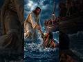 Jesus Walks on Water #jesus #jesussaves #biblestory