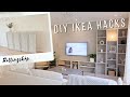 DIY IKEA BILLY HACKS | BOKHYLLA + ROTTINGSKÅP