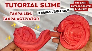 CARA MEMBUAT SLIME 2 BAHAN DARI SABUN CAIR tanpa lem, tanpa activator