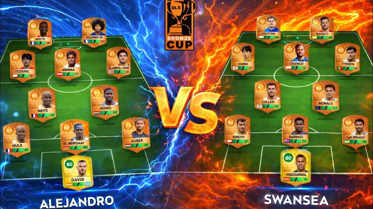 🔥 ¡DUELAZO! ALEJANDRO vs SWANSEA | COPA BRONCE | DREAM LEAGUE SOCCER