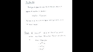 7. The Chain Rule class recording