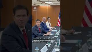 Rubio Says U.S. Remains Committed to Ukraine Peace Talks After Meeting With Lavrov