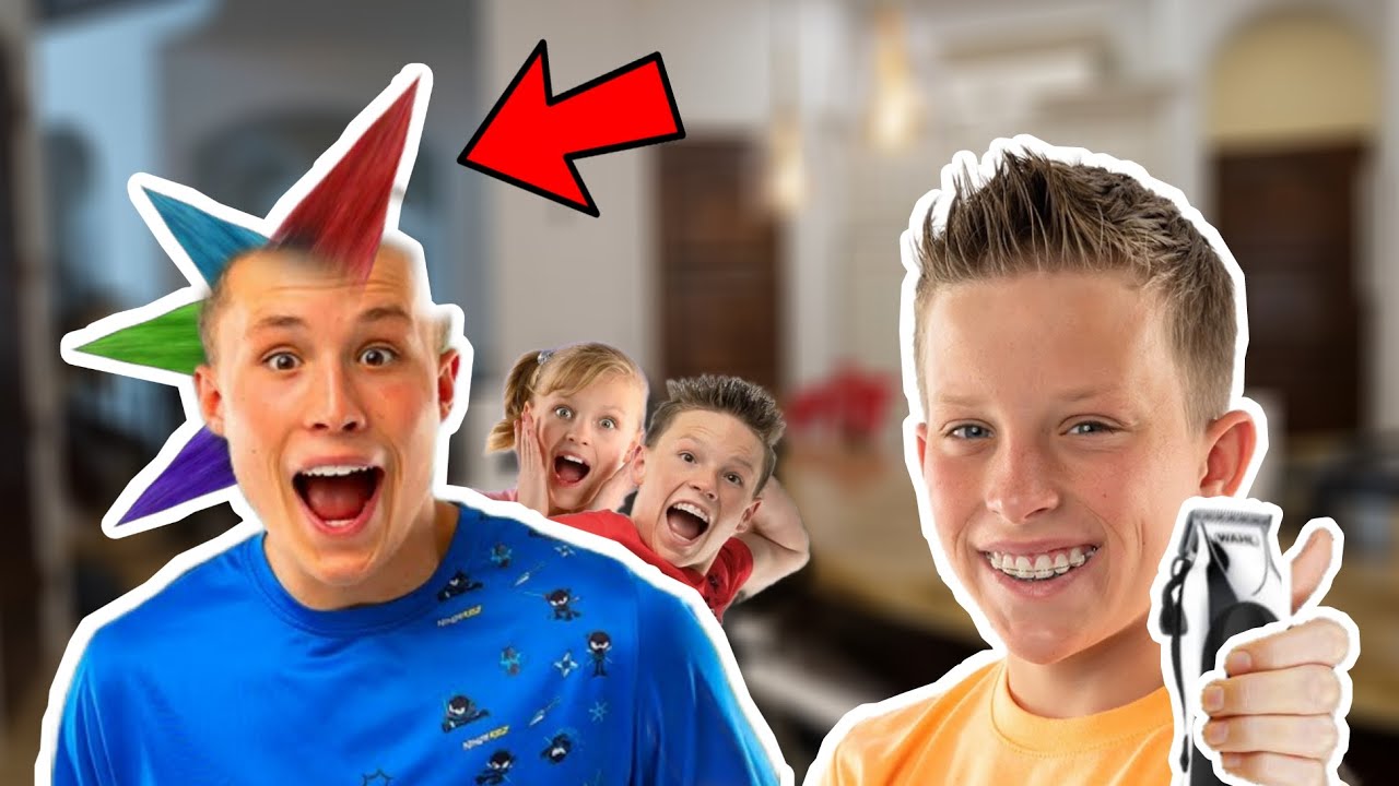 Paxton Gives Bryton A MOHAWK Ninja Kidz Tv Cartoons YouTube Paxton Gives Bryton A MOHAWK Ninja Kidz Tv Cartoons YouTube