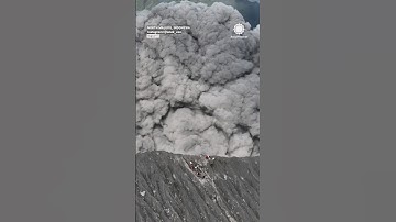 Watch: Thrill-Seekers Run For Their Lives as Volcano Erupts