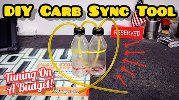 DIY Motorcycle Carb Sync Tool | How It Works & How To Make Your Own! | Yamaha Virago