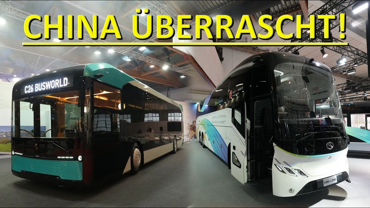 CHINA auf der Überholspur: Wie gut sind ELEKTRO-BUSSE aus China?