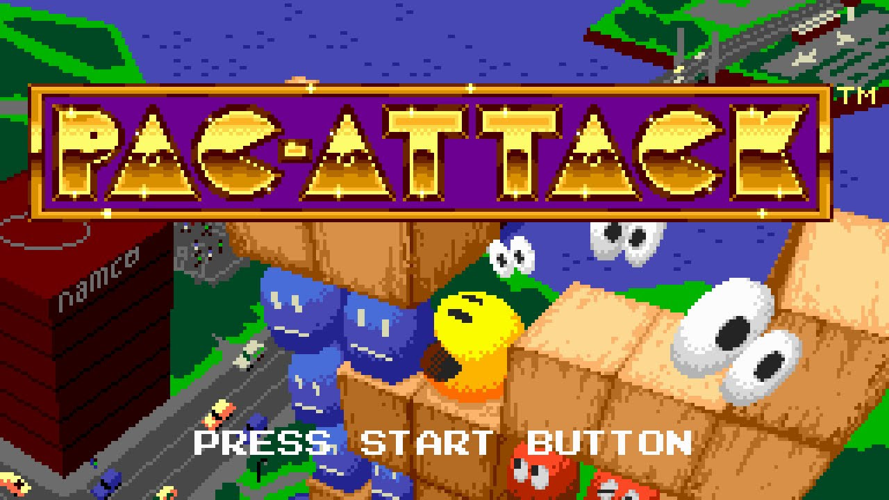 SEGA GENESIS PAC ATTACK パックアタック Amazon.com: Pac-Attack - Sega Genesis (Renewed) : Video Games