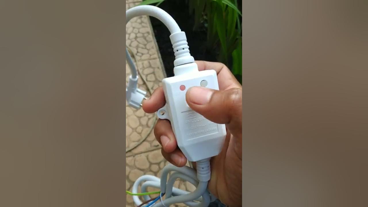 cara mudah tes ELCB (earth leakage circuit breaker) water heater