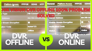 Hikvision DVR/NVR Ke Offline Problem ko Theek kaise kare | Device shows offline problem solution