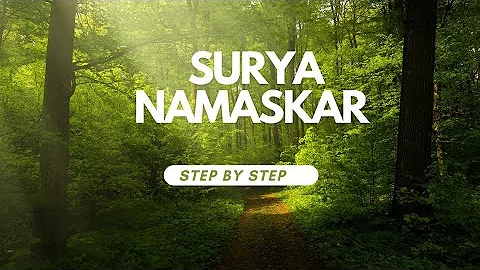 Surya namaskar step by step