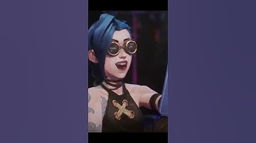 JINX LISTENING TO GET JINXED LULW  | ARCANE #shorts #arcane #leagueoflegends