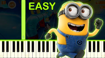 MINION RUSH - EASY Piano Tutorial