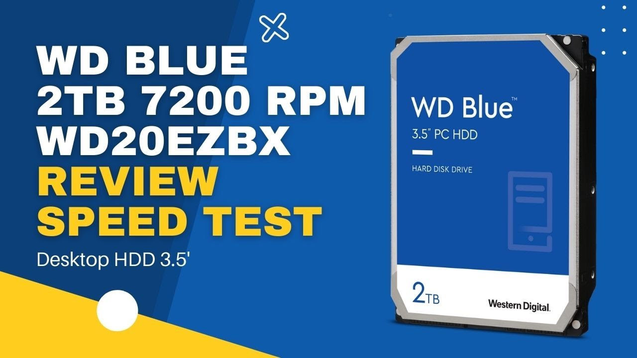 HDD Western Digital Blue 2 To 3.5 SATA 7200 TPM